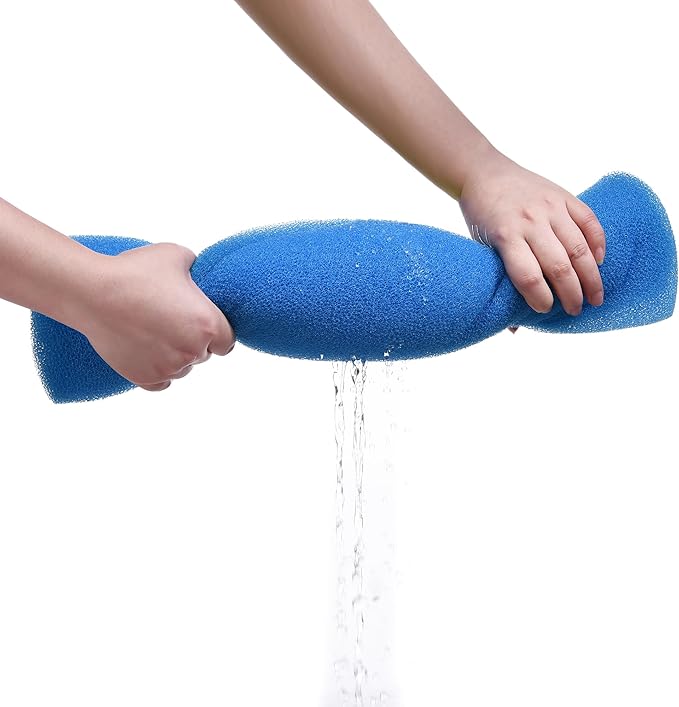Bio Filter Foam Sponges, 20"x20"x0.8" 25PPI Filter Media Pad,Cut-to-Size Foam for Aquarium Fish Tank