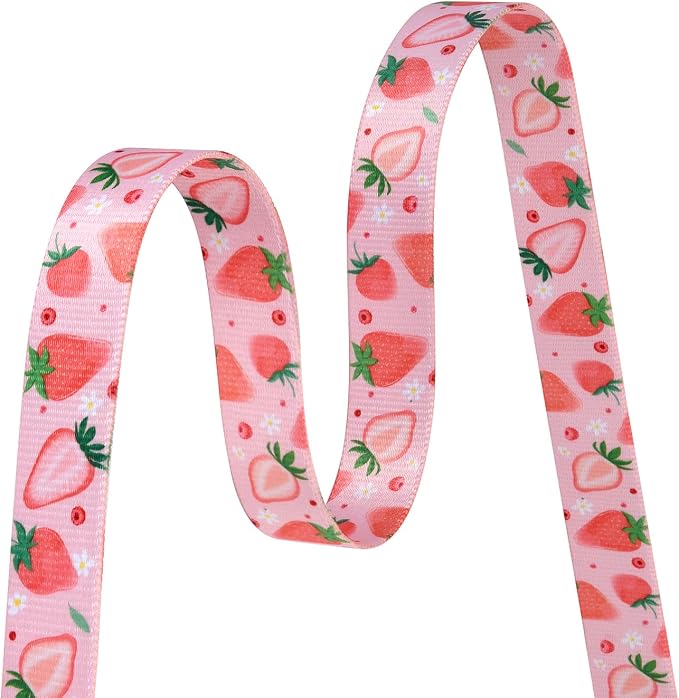 MarukoPet Dog Collar, Adjustable for Small Medium Large Dogs Puppy, Cute Design with Bohemia Floral Tribal Geometric Patterns Boys Girls Dog Collar(Strawberry,XS)