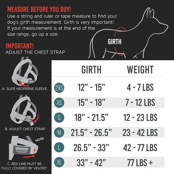 EzyDog Quick Fit Dog Harness, Soft Neoprene Padding - X-Large, Orange | Fast One-Click Buckle, Adjustable Fit, Strong Reinforced Materials, Reflective Stitching, No Pull Dog Harness, Easy Walking