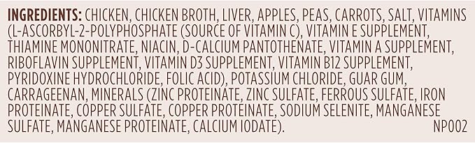 Nutrish Grain Free Real Chicken & Apple Recipe Premium Paté Wet Dog Food, 13 oz. Can, 12 Count, Packaging May Vary (Rachael Ray)