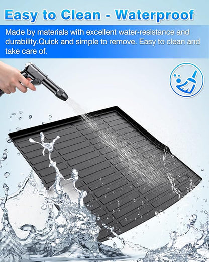 Cartist Cargo Liner Custom Fit for for Mazda CX-50 2023 2024 Accessories All Weather Rear Trunk Mat High Side Waterproof TPE Black