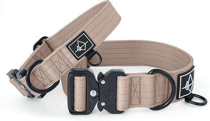 Made to ROAM Premium Dog Collar - Adjustable Heavy Duty Nylon Collar with Quick-Release Metal Buckle (Utah Glow, Classic Size 4)