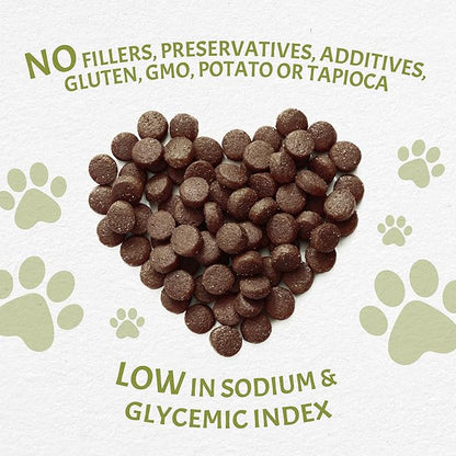 Canine Caviar - Small Breed: Chicken & Whole Ground Oats, Alkaline Dry Dog Food, Limited Ingredients, Gluten-Free, Based on Science & Research, Veterinary Alternative Diet (22 Pound Bag)