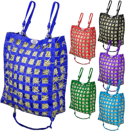 Derby Originals Superior Slow Feeder Horse Hay Bag with Super Tough Bottom and 1 Year Warranty