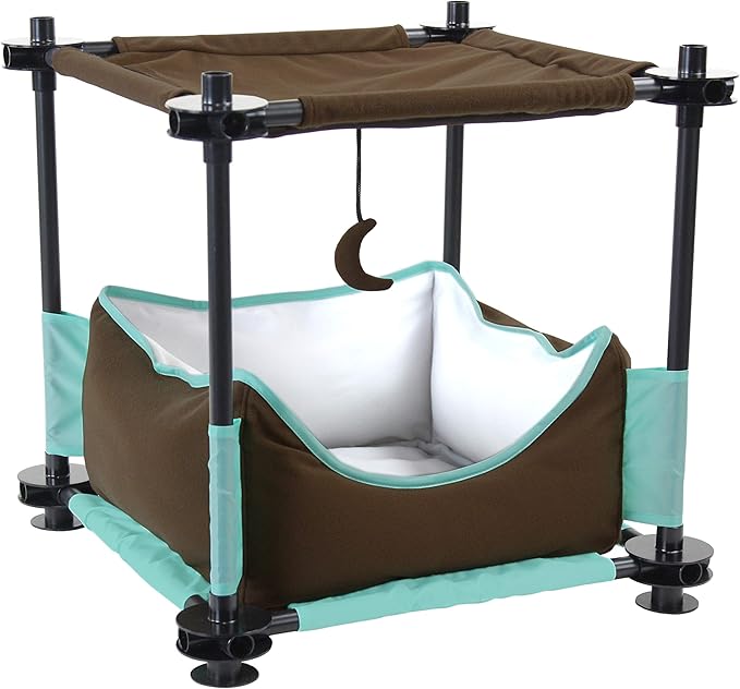 Kitty City Claw Indoor and Outdoor Mega Kit Cat Furniture, Cat Sleeper, Outdoor Kennel