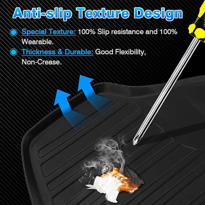 Cartist Cargo Liner Fits for Honda Accord 2013 2014 2015 2016 2017, All Weather Rear Trunk Mat for Accord Accessories Heavy Duty Car Cargo Mat