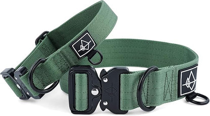 Made to ROAM Premium Dog Collar - Adjustable Heavy Duty Nylon Collar with Quick-Release Metal Buckle (Oregon Haze, Classic Size 0)