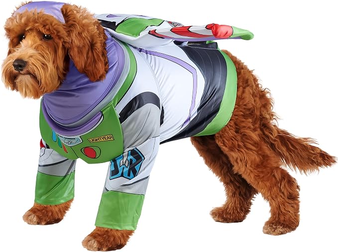 Rubies at Party City Toy Story: Buzz Lightyear Pet Costume for For Dogs or Cats by Rubies, Small