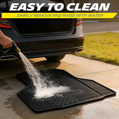 Michelin Vehicle Mats, Premier Series All-Weather TPE Custom Fit Liner for Toyota RAV4 Gas & Hybrid 2019-2025 Trunk Mat B (1 Piece)
