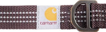 Carhartt Nylon Webbing Dog Collar, Fully Adjustable W/Durable Side Release Buckle, Deep Wine, Medium