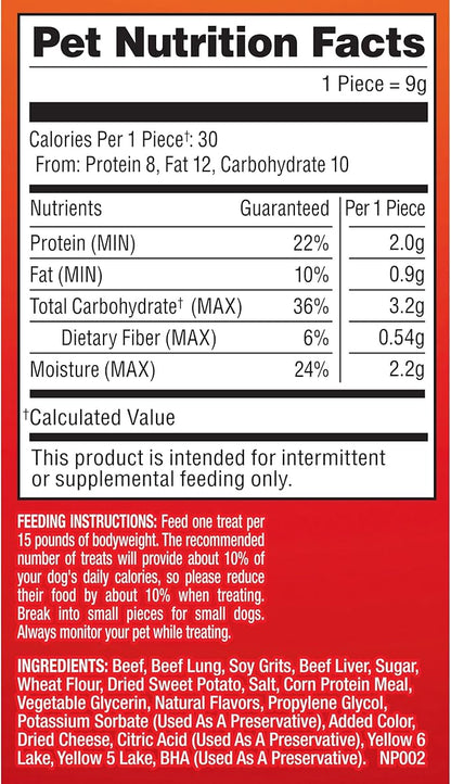 Pup-Peroni Dog Treats, Real Beef + Sweet Potato Mix Stix, 5.6 Ounce (Pack of 8)