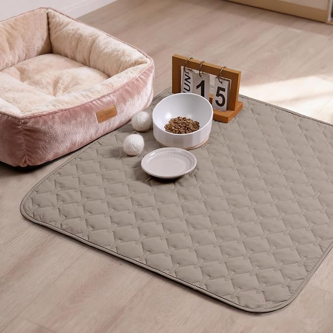 gogobunny 3X Stronger Waterproof Pet Blanket, Scratch Proof Furniture Protector for Dogs Cats, Reversible Cover 30x30 Inch, Dark Stone