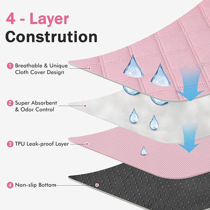 Sieidihit Dog Cat Playpen Tent Crate Cage with Washable Pee Pad, Small Pink | Pet Nursing Enclosure Camping Rest Zone for Recovering Pets New Pet Quarantine Room Portable Pop Up Easy Set up lightweight