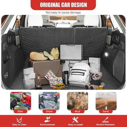 Seat Back Cover Fit for 2015-2024 Ford Edge 5 Seats Accessories, Cargo Mat Cargo Liner All Weather Seat Back Protector Replacement for 2024 Ford Edge(Seat Back Cover)