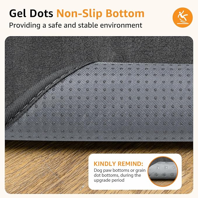 Washable Dog Pee Pads 36x48 2Pack Reusable Whelping Pads, Absorb Dog Mats Non-Slip Puppy Training Pads for Whelping, Potty, Training, Playpen, Crate