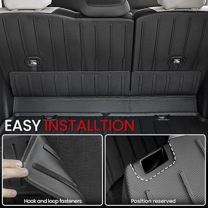 Backrest Mats for Honda CRV 2026 2025 2024 2023 Car Mat Accessories, All Weather TPE Seat Back Portectors for CR-V Gas Hybrid(Backrest Mats)