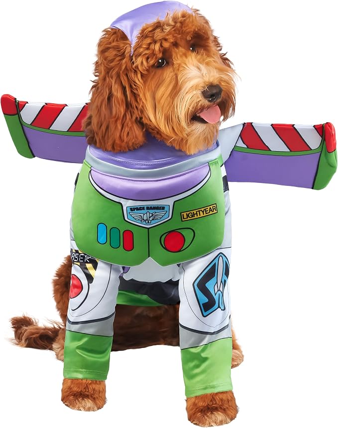 Toy Story: Buzz Lightyear Pet Costume for For Dogs or Cats by Rubies, XXXL