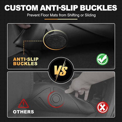 Floor Mats & Cargo Liner Fit for Toyota Camry 2018-2024 FWD Gas (Not for AWD or Hybrid)