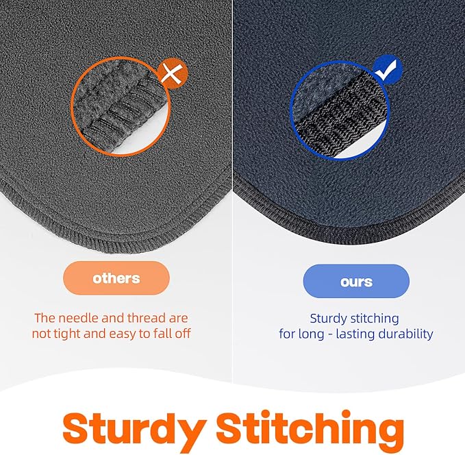 Sunsleek 72"x72" Washable Pee Pads for Dogs Extra Large Non-Slip Puppy Pads | Reusable Waterproof Pet Training Mats, Super Absorbent, for Quick-Dry Whelping Pads & Incontinence for Playpen, Crate, Floor