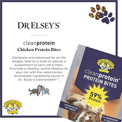 Dr. Elsey's cleanprotein Protein Bites Chicken 12 oz..