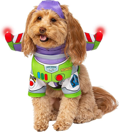 Rubies at Party City Toy Story: Buzz Lightyear Pet Costume for For Dogs or Cats by Rubies, Small