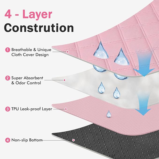 Siedihit Dog Cat Pet Playpen Tent Crate Cage with Washable Pad, Medium Pink | Breathable double-layer mesh Wide applicability Recovery After Surgery Portable Easy to Set up lightweight Recovering Pets