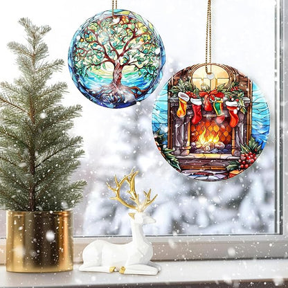 Christmas Ornament, Stocking Ornament, Christmas Decorations for Tree, Heirloom Keepsake, Gift Idea