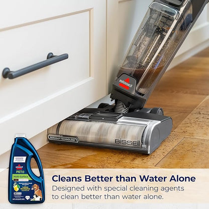 Bissell Multi-Surface Pet with Citrus, 34441, 64oz, Safe on Sealed hard Floors and Area Rugs, Removes tough pet messes and elimantes odors, Lemon Eucalyptus Essential Oils