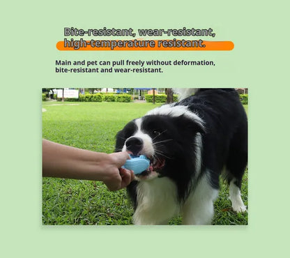 Pet Corn Chew Stick For Dogs, Food-Grade Silicone Teething Toy, Durable Bite-Resistant Dog Chew Toy For Small To Large Breeds