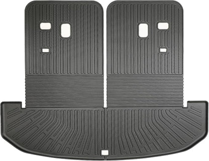 Yakitoko 3D TPE Car Trunk Cargo Liner Mat for KIA Sorento 2021-2025 6/7 Seat Custom Fit All-Weather Waterproof Floor Protection, Heavy Duty & Odorless