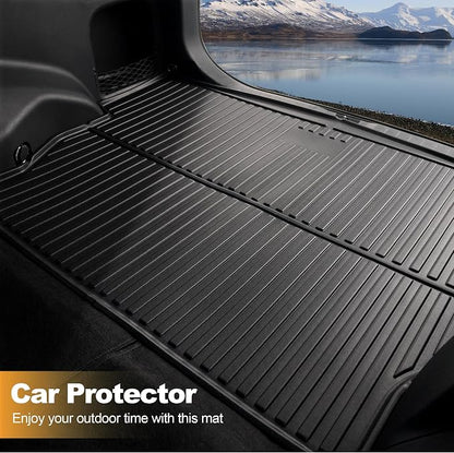 Trunk Mat Fit for 2022-2026 Honda Civic Hatchback Sport/EX-L/LX - AOMSAZTO Cargo Liner TPE Trunk Liner Cargo Mat Replacement for 11th Gen Honda Civic Accessories Black (Not for Hybrid/Sport Touring)