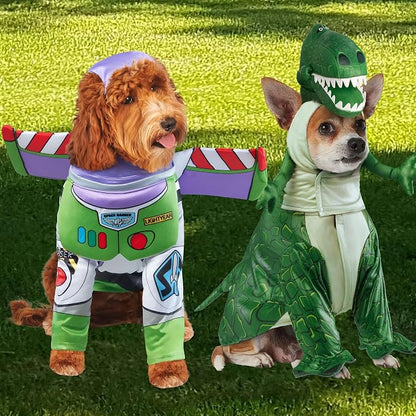 Rubies at Party City Toy Story: Buzz Lightyear Pet Costume for For Dogs or Cats by Rubies, Small