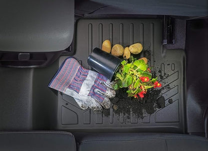 SMARTLINER All Weather Custom Fit Cargo Trunk Liner Floor Mat Behind 3rd Row Seat for 2011-2017 Honda Odyssey