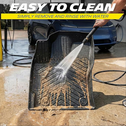 Michelin Vehicle Mats, Premier Series All-Weather TPE Custom Fit Liner for Honda CR-V Gasoline & Hybrid & e:FCEV 2023-2026 Floor Mats(3 Piece)