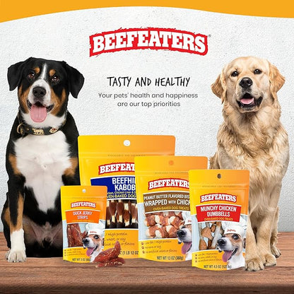 Beefeaters 12in Bully Sticks 6ct – All-Natural, Highly Digestible, Promotes Dental Health, No Additives or Preservatives, Ideal for Training & All Dog Sizes