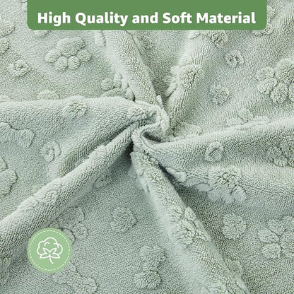 LOOBANI Washable Pee Pads for Dogs: 2 Pack Super Absorbent Reusable Puppy Pads, Leakproof and Waterproof Dog Training Pads Whelping Pads for Potty, Floor, Crate, Couch Bed and Travel, 18"x24"
