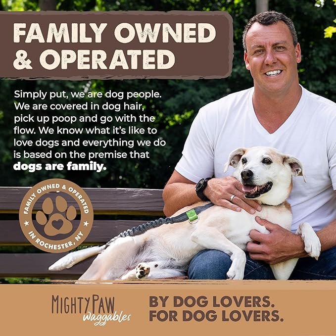 Mighty Paw Naturals Split Elk Antler for Dogs | USA Sourced, Long Lasting Chew for Aggressive Chewers – Low Odor, Natural Alternative to Dog Toys