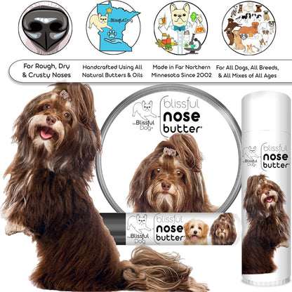 The Blissful Dog Havanese Unscented Nose Butter - Dog Nose Butter, 2 Ounce