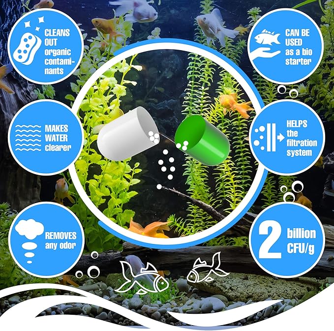 Bio Capsules Fish Tank Water Cleaner