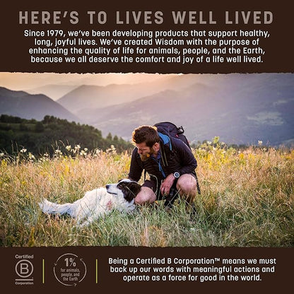 Earth Animal Wisdom Air Dried Dog Food - from The Seed Recipe Premium Natural Dry Dog Food for All Breeds & Ages - 2 Lbs Bag