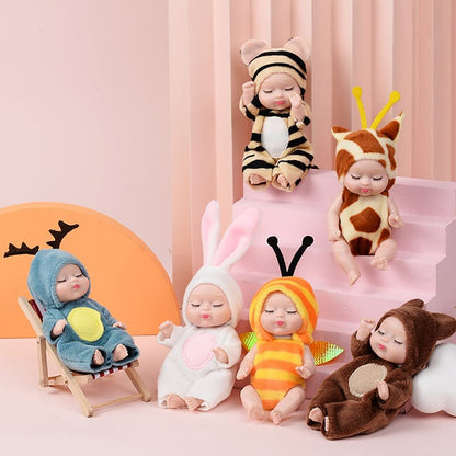 Set Of 6 Princess Dolls In A Gift Box The Perfect Birthday, Holiday, Christmas, Or Halloween Gift For Girls