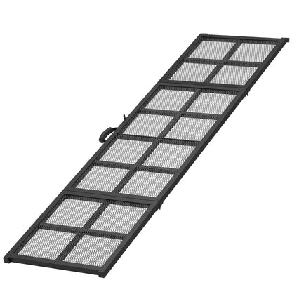 PawHut Dog Car Ramp,  Extra Long And Wide, Non-Slip Surface, Folding Portable Pet Ramp For Large, Small & Senior Dogs