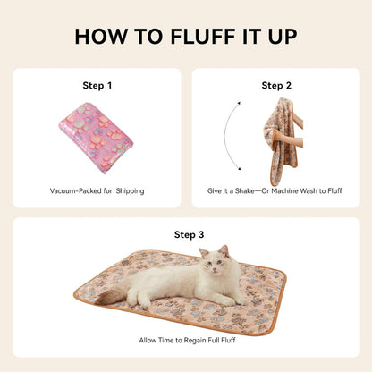 1 Pack 3 Blankets Super Soft Fluffy Premium Fleece Dog Blankets For Puppy Cat Pet Blanket Flannel Throw Warm Sleep Dog