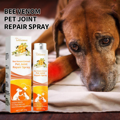 Bee Pet Joint Repair Spray, Joint Support Supplement For Dogs & Cats, Relief Joint Swelling & Discomfort, Improve Mobility