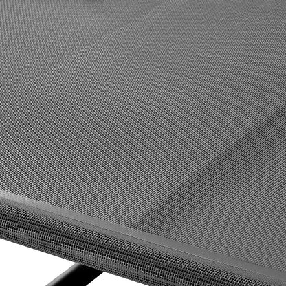 Elevated Dog Bed For Large Dogs XL, Raised Dog Cot With Heavy Duty Steel Frame, Breathable Teslin Mesh Cooling Dog Bed, Indoor & Outdoor Portable Hammock Pet Bed, Grey