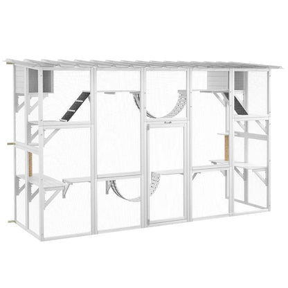 Cat Window Box , Large Catio With Shelves & Bridges, Outside Enclosure For Multiple Cats, Multiple Packages Shipped. Please Pay Attention To The Dimensions And Weight In The Details.