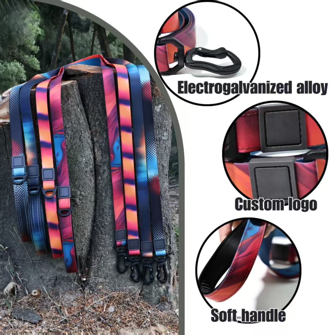 Heat Transfer Printing PVC Coated Rubberized Waterproof Traction Rope Set
