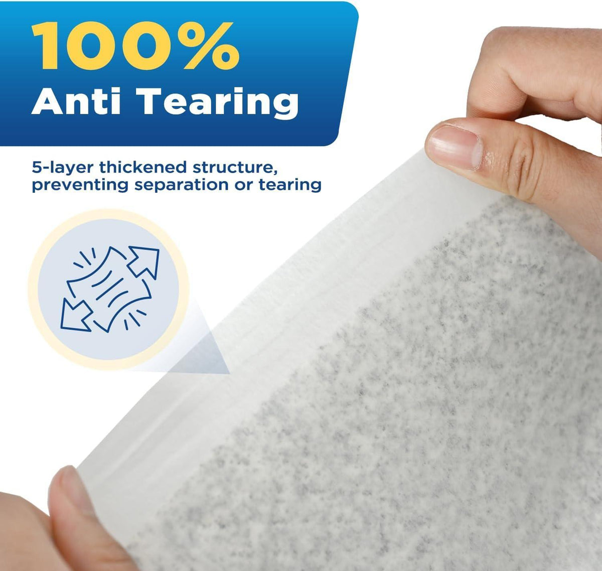 50-Pack Pet Training Pads Puppy Pads 5-Layer Leak-Proof Design 22-Inch Square Disposable Pads  Super Absorbent Suitable For Both Cats And Dogs,Only Supports Self-pickup Shipping Labels.