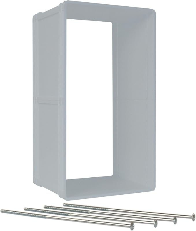 Ideal Pet Products Designer Series Ruff-Weather Pet Door Wall Installation Kit, Small, 5" x 9.25" Flap Size (Pet Door Sold Separately)